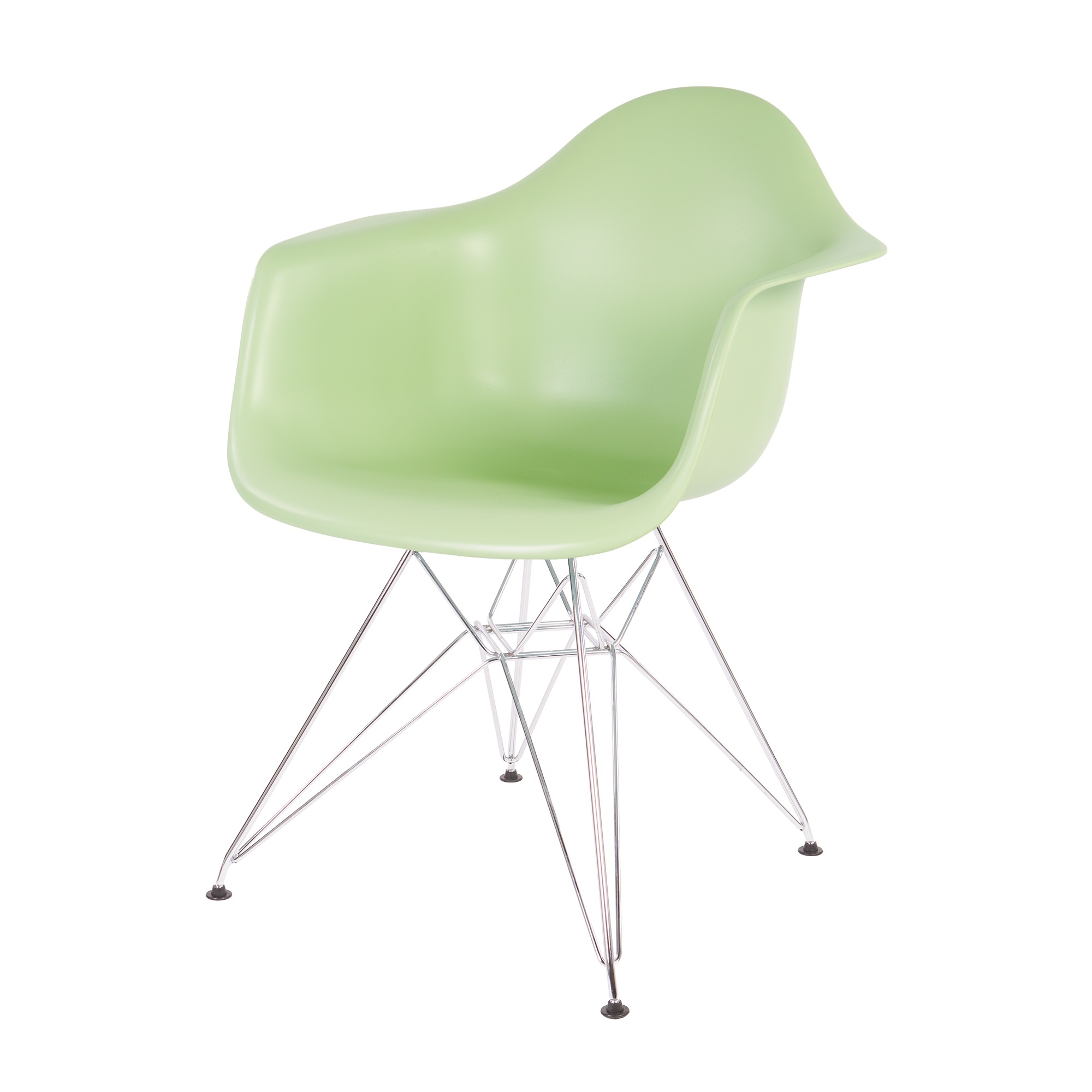 Charles Eames style, Chaise de salle à manger DAR mat PP mint