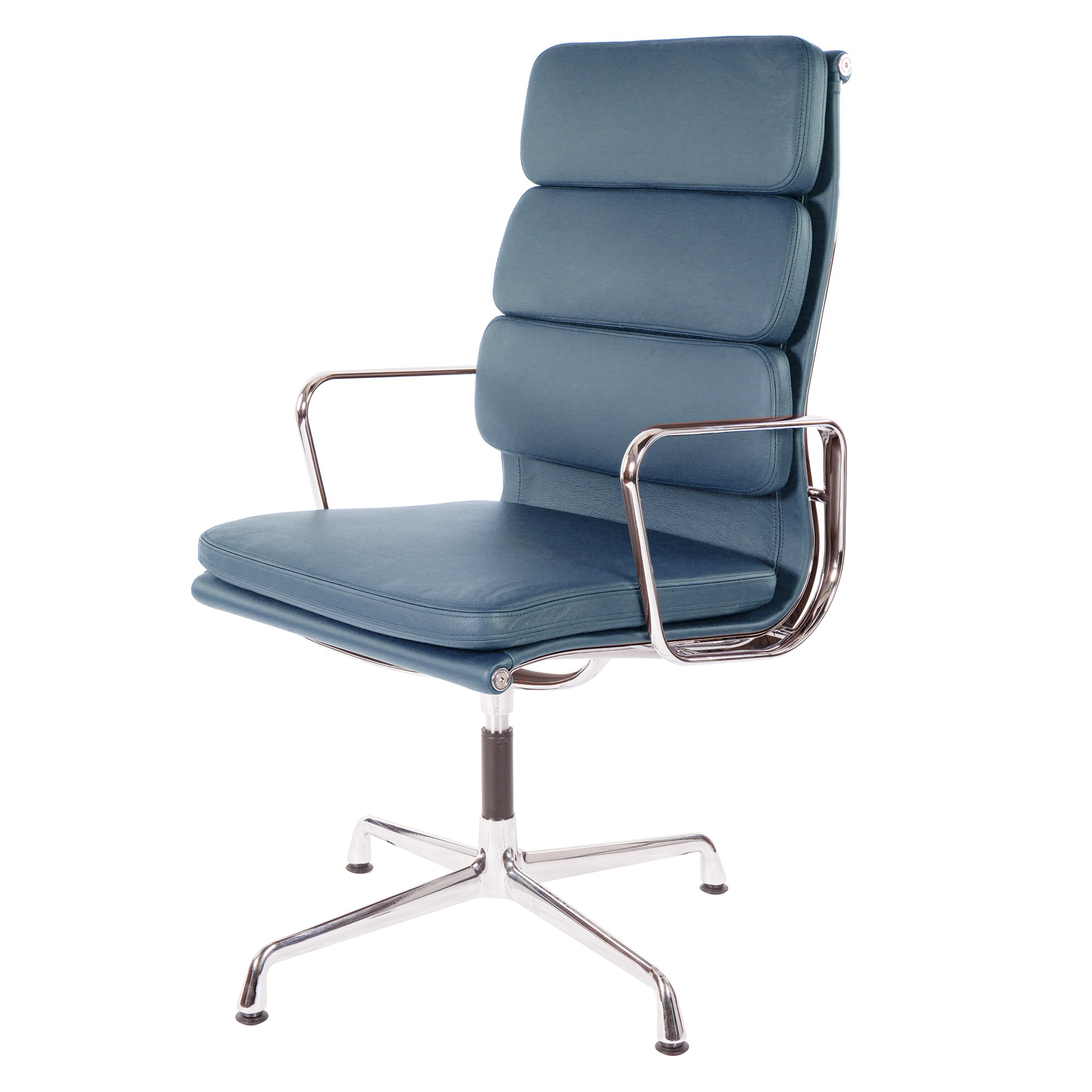 Charles Eames style, Président de la conférence EA208 Dossier haut bleu