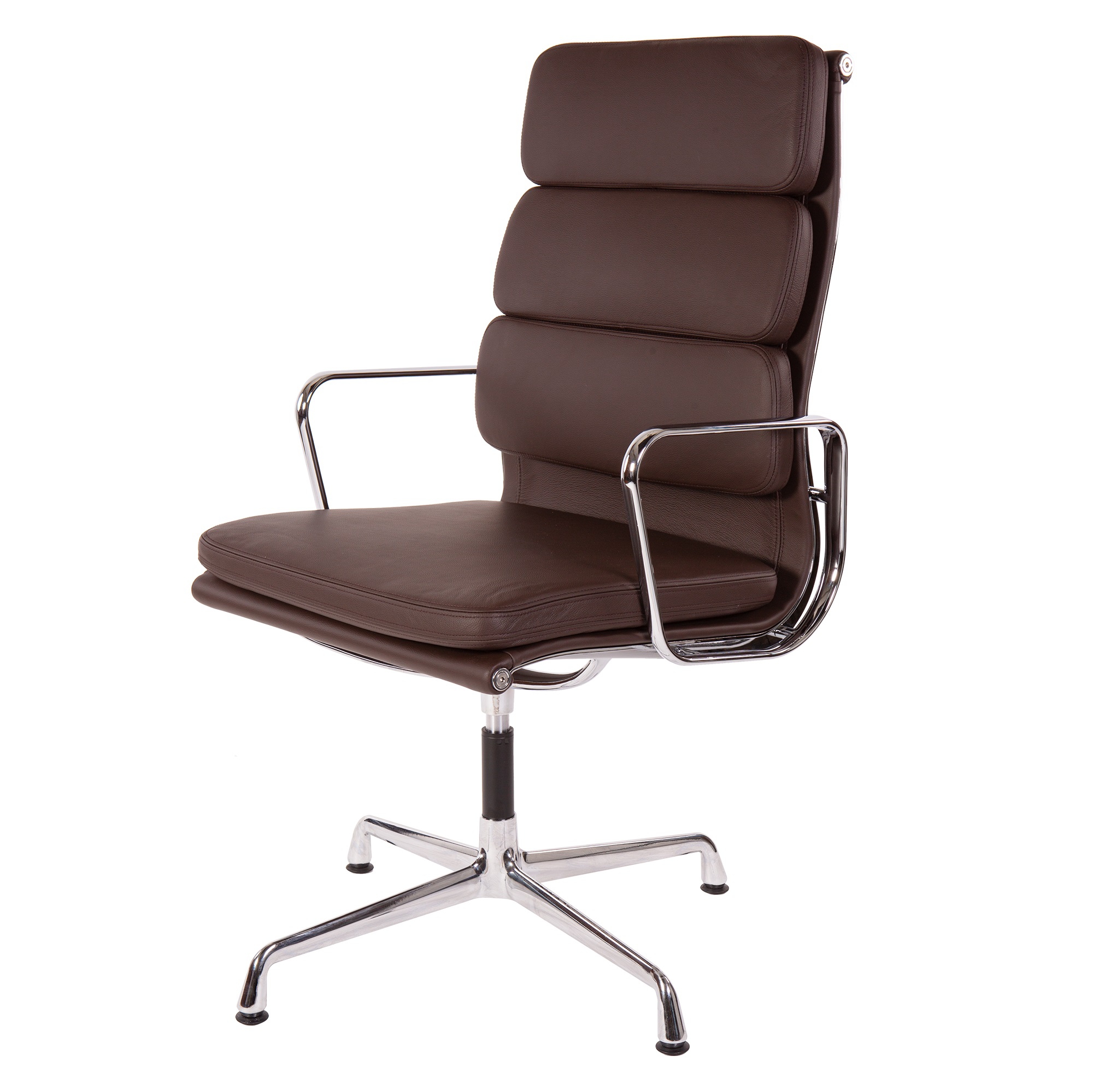 Charles Eames style, Président de la conférence EA208 Dossier haut brun