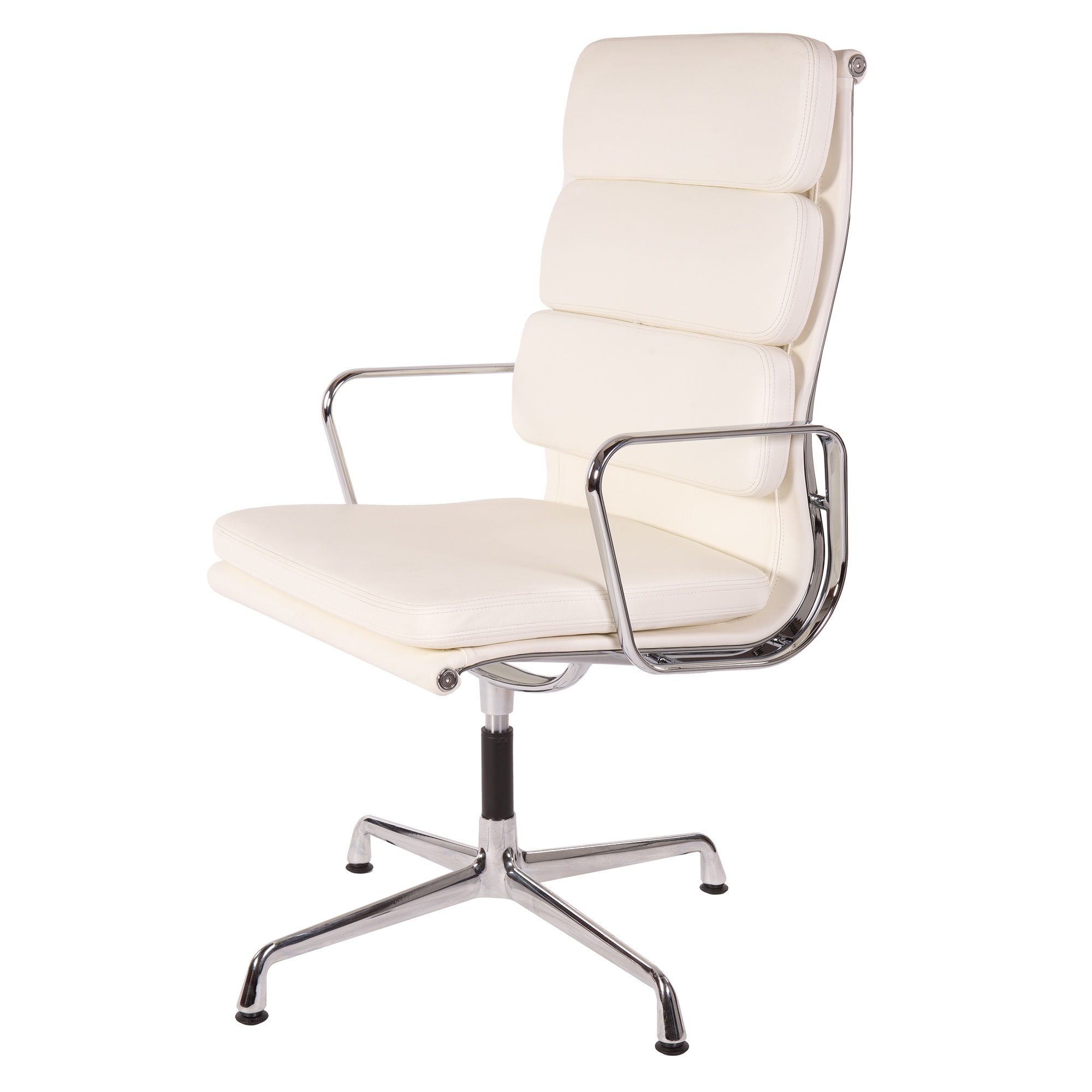 Charles Eames style, Président de la conférence EA208 Dossier haut Creme
