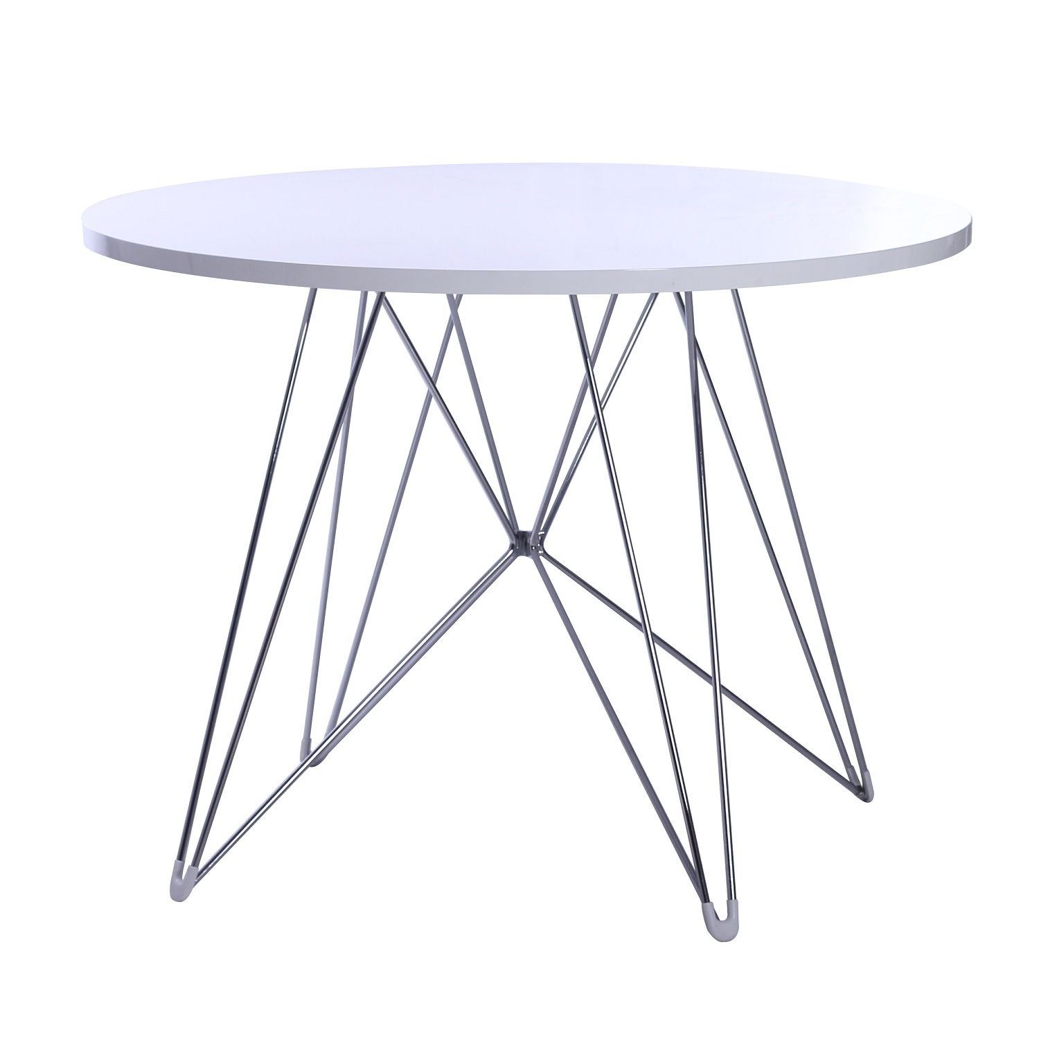 Charles Eames style, Table à manger CTR salle Eiffel blanc