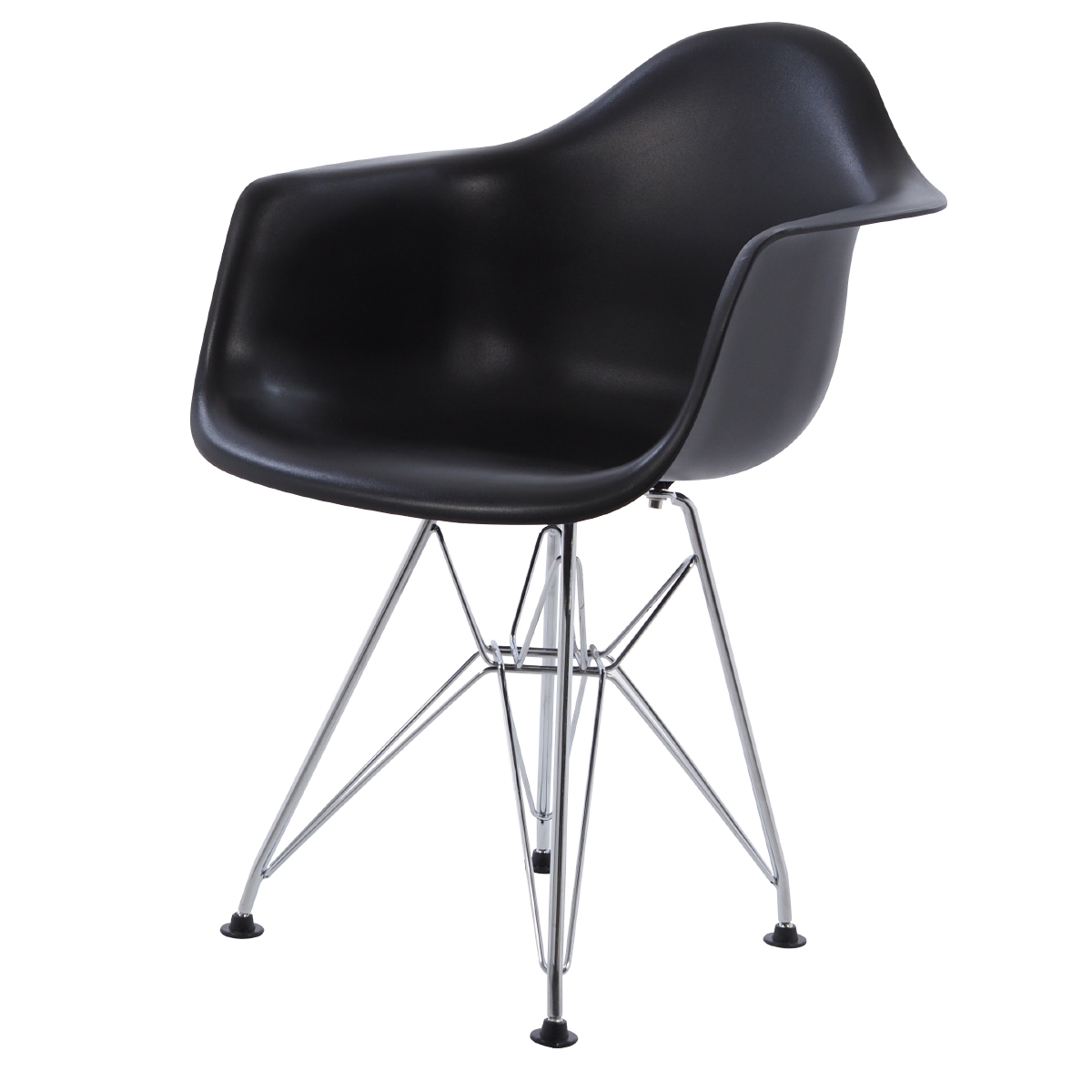 Charles Eames style, Chaise pour enfants DAR Enfants noir