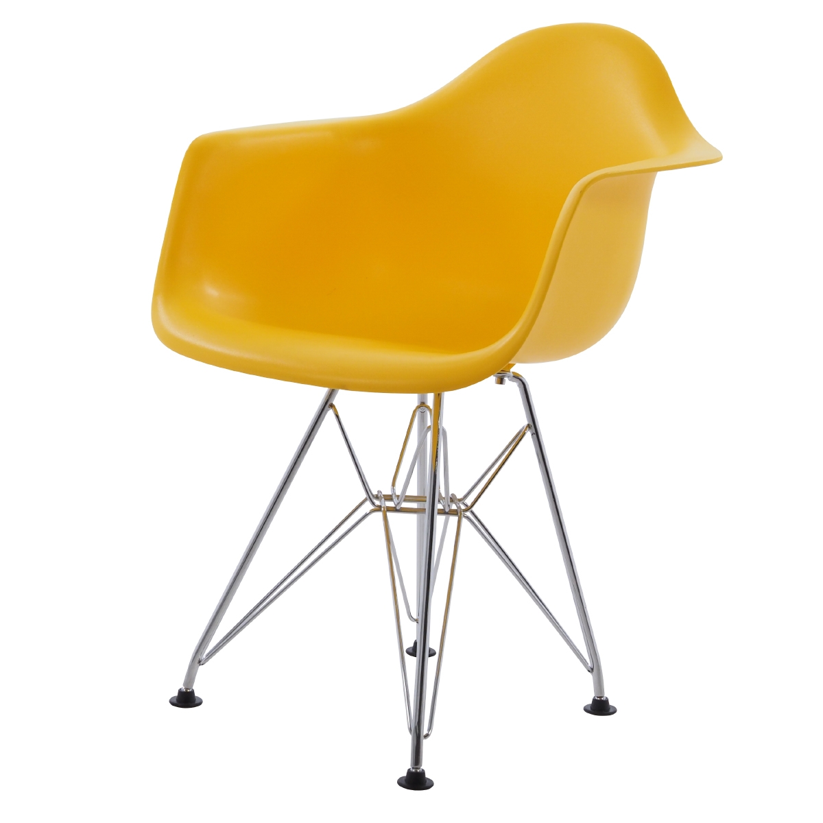 Charles Eames style, Chaise pour enfants DAR Enfants jaune