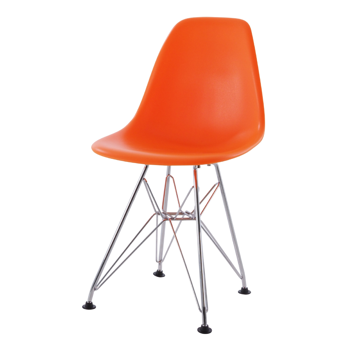 Charles Eames style, Chaise pour enfants DSR Enfants orange