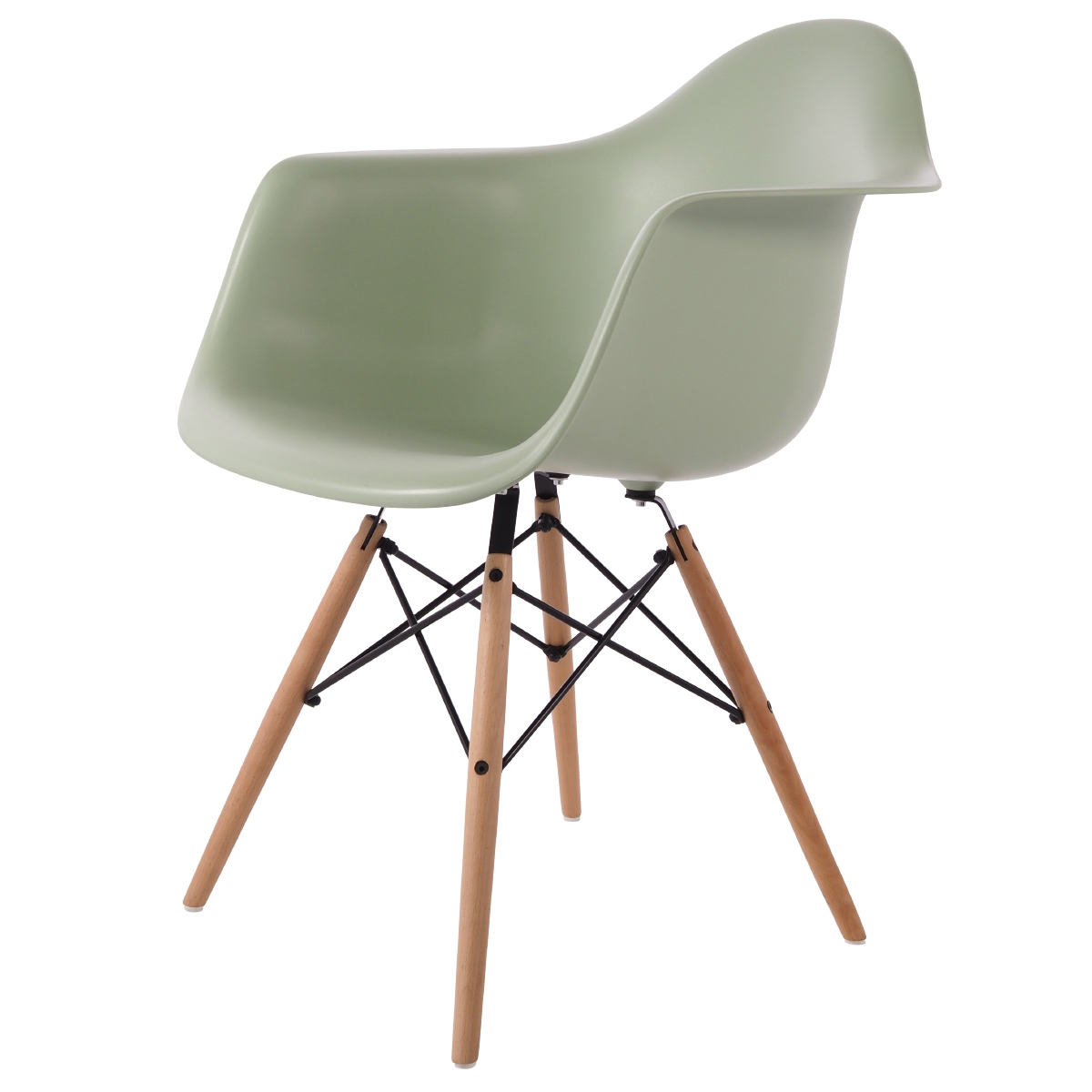 Charles Eames style, Chaise de salle à manger DAW PP mint